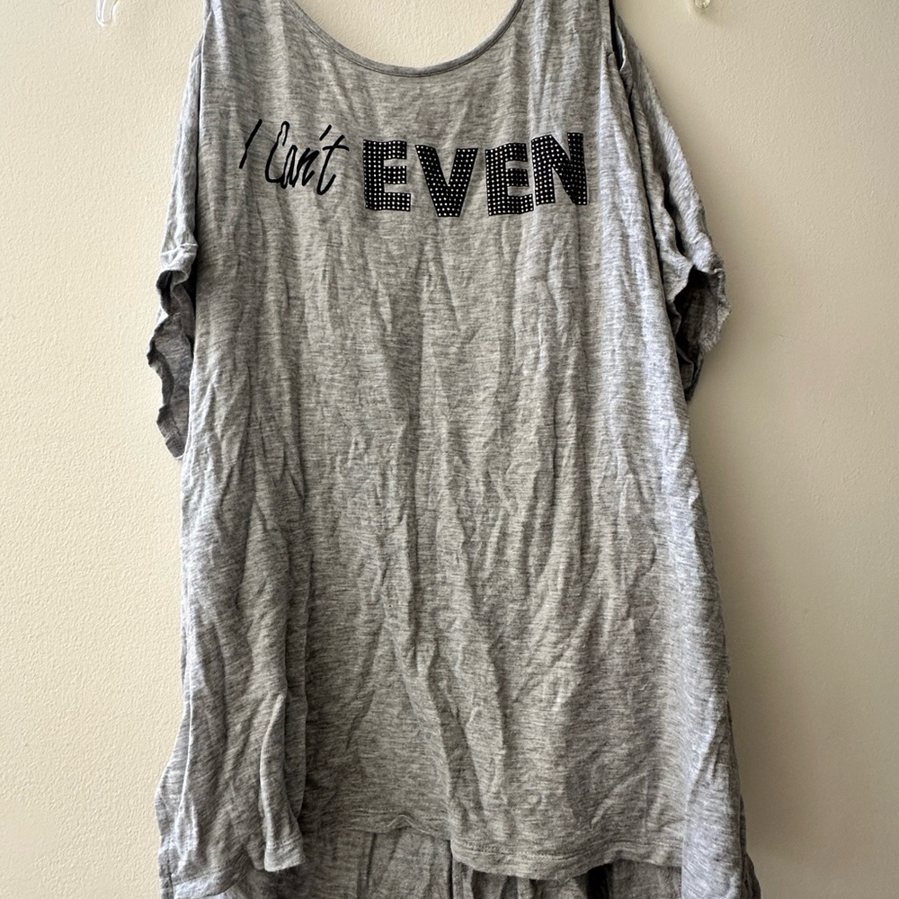 Juicy Couture Heather Gray Top